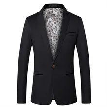 Jacket Men's Fashion Brand Blazer British Style Casual/Business Slim Fit Suit Male Blazers Young Men Jackets Coats Plus Size 5XL Jacket Men's Fashion Brand Blazer British Style Casual/Business Slim Fit Suit Male Blazers Young Men Jackets Coats Plus Size 5XL