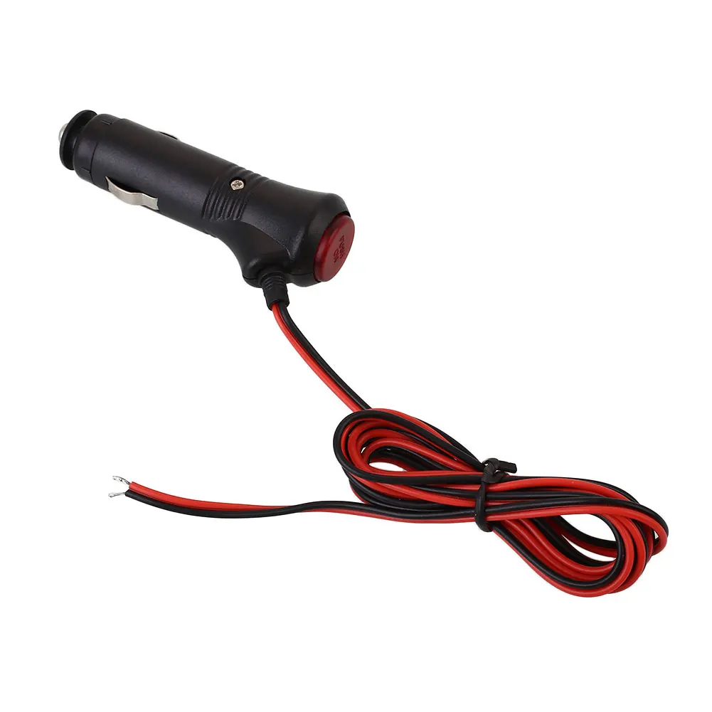 Автомобильный прикуриватель для более легкий разъем 12 V/24 V американский Пластик 1,5 м с питанием от прикуривателя с мужской