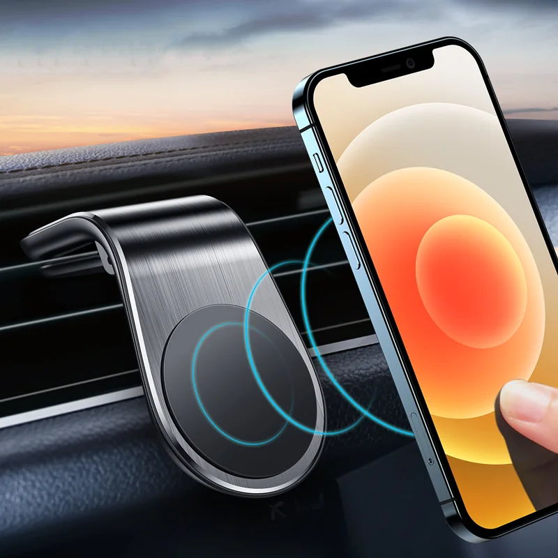 Magnetic Car Phone Holder Mobile Mount Cell Stand Smartphone GPS Support For iPhone 11 12 Pro 8 7 Huawei Xiaomi Redmi Samsung | Мобильные