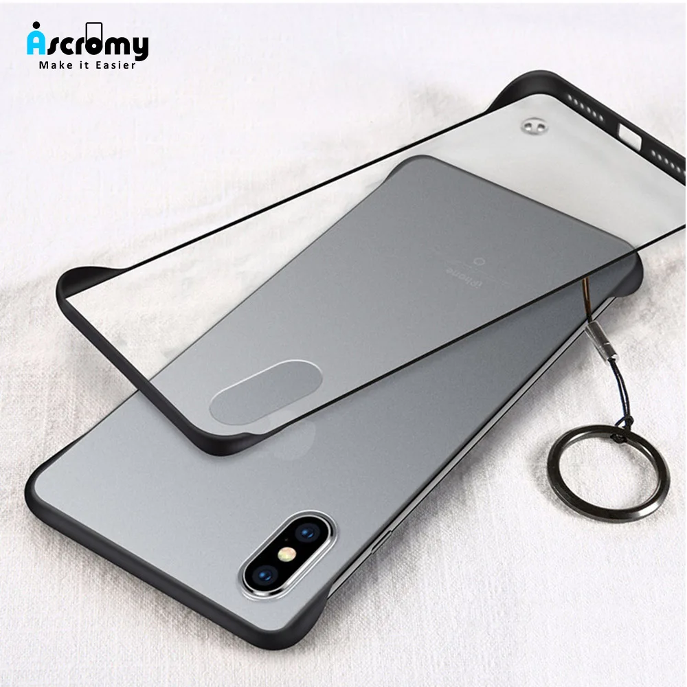 

Ultra Thin Frameless TPU Case For Apple Iphone XR XS MAX Shockproof Bumper Cover Cases For Iphone 8 7 6 6S Plus X IphoneXR Capa