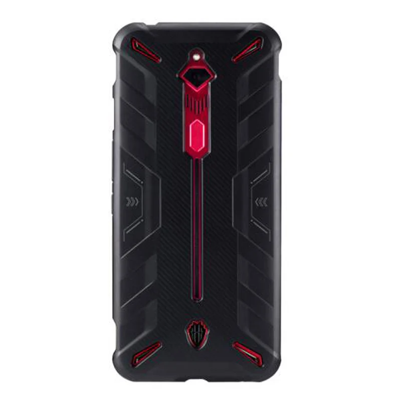 100% оригинальный мягкий чехол s для Nubia Red Magic 3 защитный Официальный 3D PC + TPU игровая