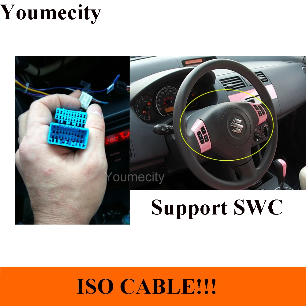 Sale Android 9.0 Octa Core 2GRAM 32GROM Car DVD Player for Suzuki SWIFT 2008-2015 Radio GPS Navigation BT RDS WIFI Navitel carplay 2