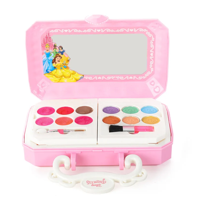 

Disney snow White Makeup Toy set Girls Disney frozen Princess Elsa Anna Pretend Play Fashion Toys