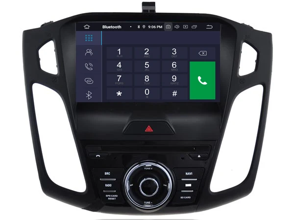 DE! AVGOTOP Android 9,0 4 Гб+ 64 ГБ Автомобильный dvd-плеер для FORD FOCUS ips HD экран навигации