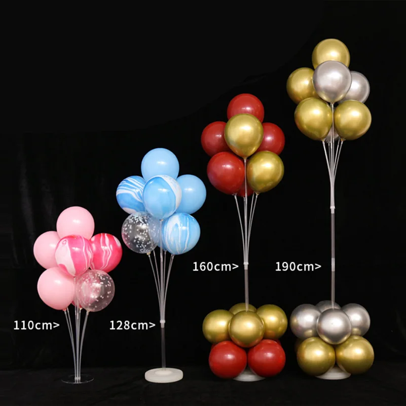 Balloon ground bracket decoration birthday party wedding room banquet arrangement elevated column table stand (no ballon include | Дом и сад