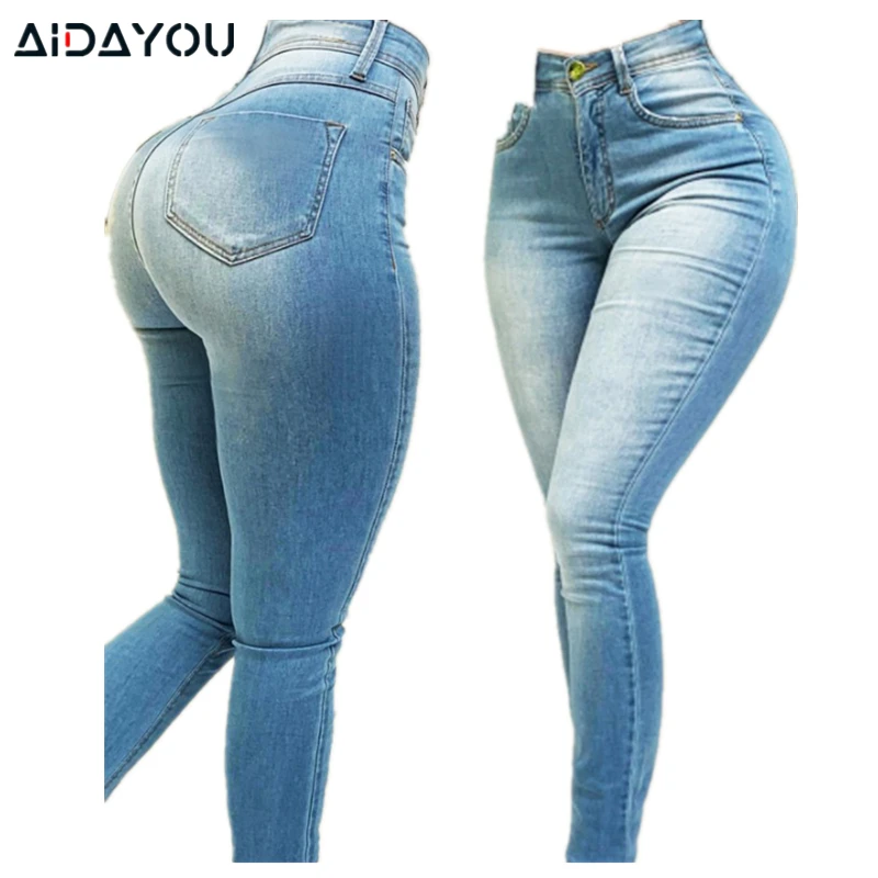 Stretch Elastic Jean Curvy Ouc292a 