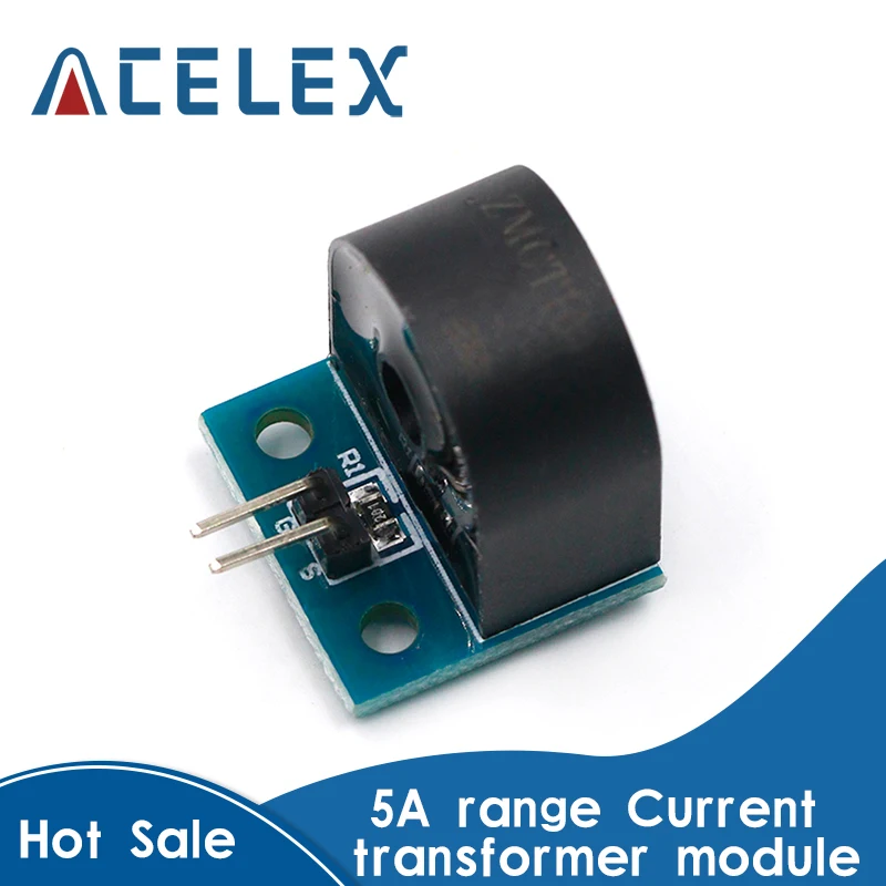 Диапазон датчиков 5А однофазный модуль датчика переменного тока для Arduino|Детали и
