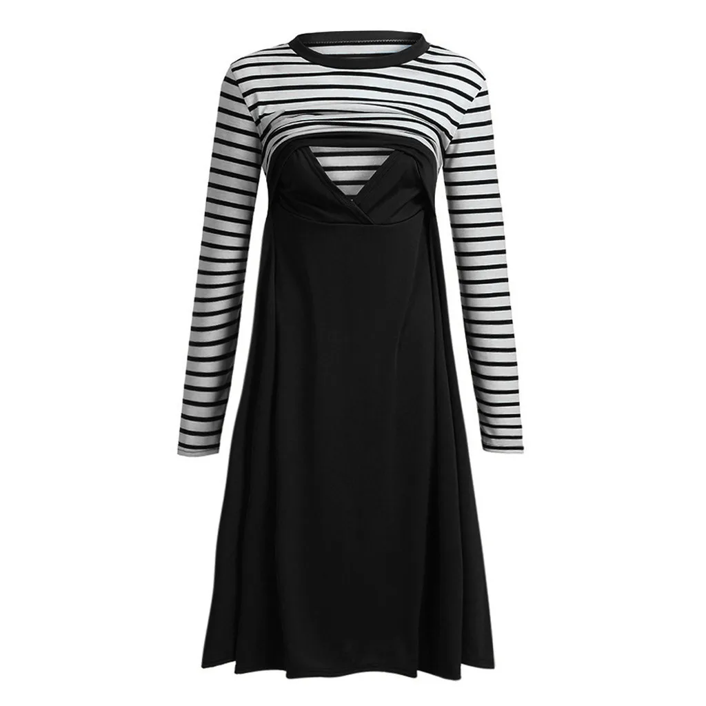 Envsoll Maternity Nursing Dress 