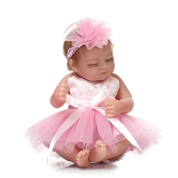 

26cm Non-toxic Lifelike Full Body Baby Shower Toy Lovely Simulation Silicone Cute Water Bath