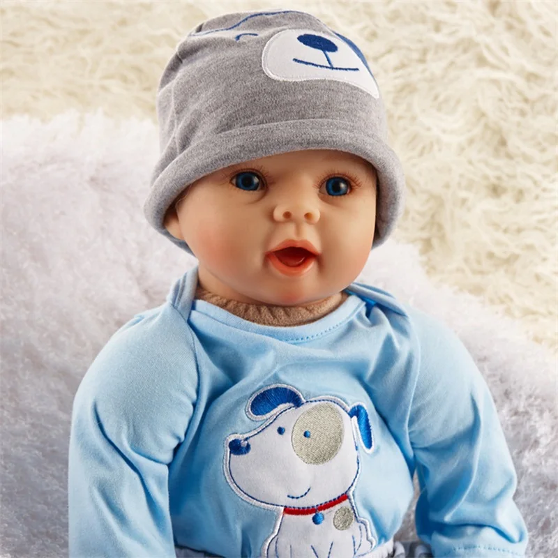 55 см Reborns Baby силиконовые куклы реалистичные детские куклы дешевые Reborn Малыш новорожденный милый Reborn Baby для младенцев подарок на день рождения