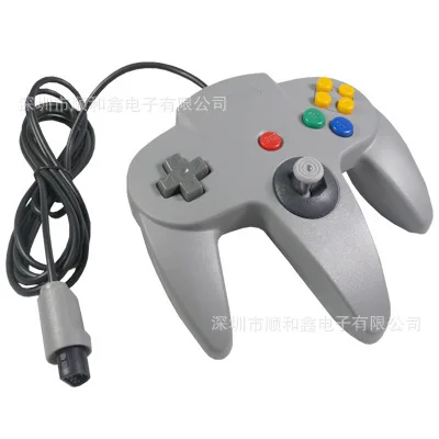 10 цветов для джойстика контроллера N64 - Цвет: SILVER