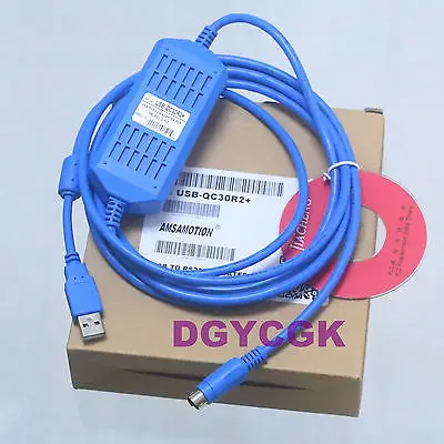 

DHL/EMS 5 Sets*USB-QC30R2 Cable USB RS232 ADAPTER for for MITSUBI+ MELSEC Q Series PLC win10 8 7 -h2