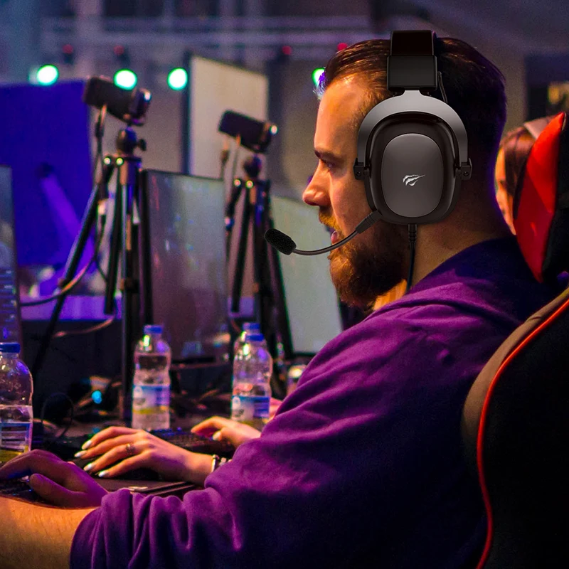 HAVIT H2002d Wired Headset Gamer PC 3.5mm PS4 Headsets Surround Sound & HD Microphone Gaming Overear Laptop Tablet Gamer HAVIT H2002d Wired Headset Gamer PC 3.5mm PS4 Headsets Surround Sound & HD Microphone Gaming Overear Laptop Tablet Gamer
