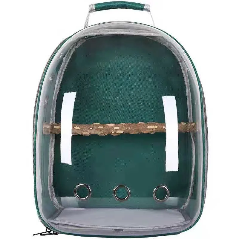 Outdoor Backpack Pet Space Capsule Bird Backpack Cat Schoolbag Supplies Dog Transparent Bird Cage Portable Cage for Birds