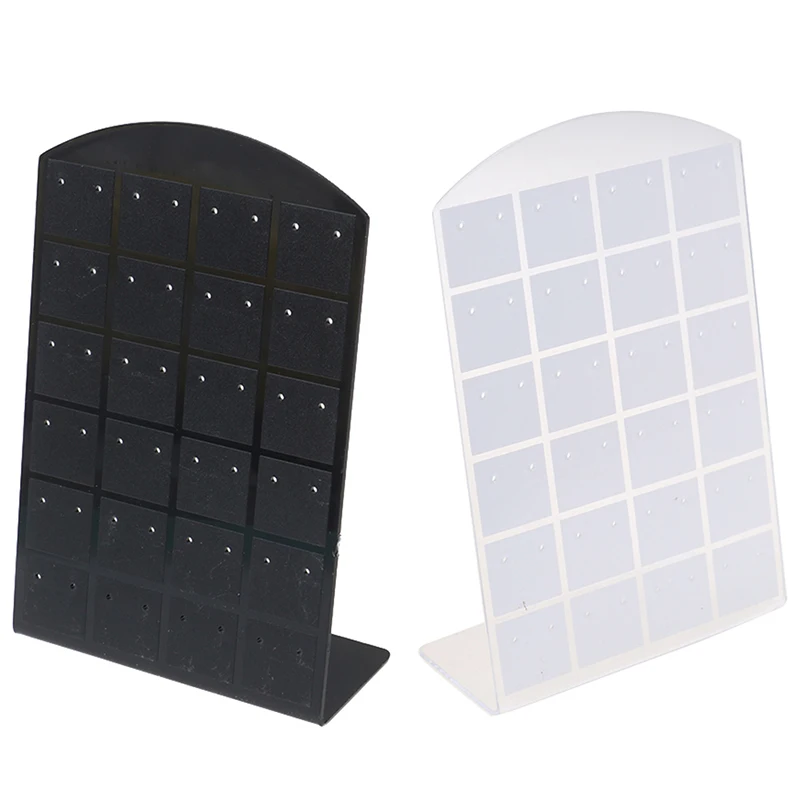 1Pcs 48 Hole Earring Display Stand Or Convenient Jewelry Holder Show Case Tool