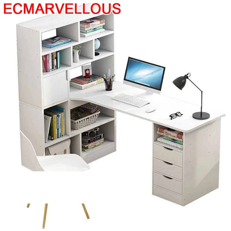 

Small Furniture Dobravel Tafel Schreibtisch Office Lap Notebook Bed Computer Desk Laptop Stand Mesa Bedside Table With Bookshelf