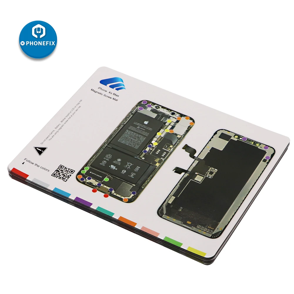 Магнитный коврик для винтов ремонта электроники iPhone 8 8P 7 7P 6 6S 6P 6SP|repair pad|screw matmagnetic