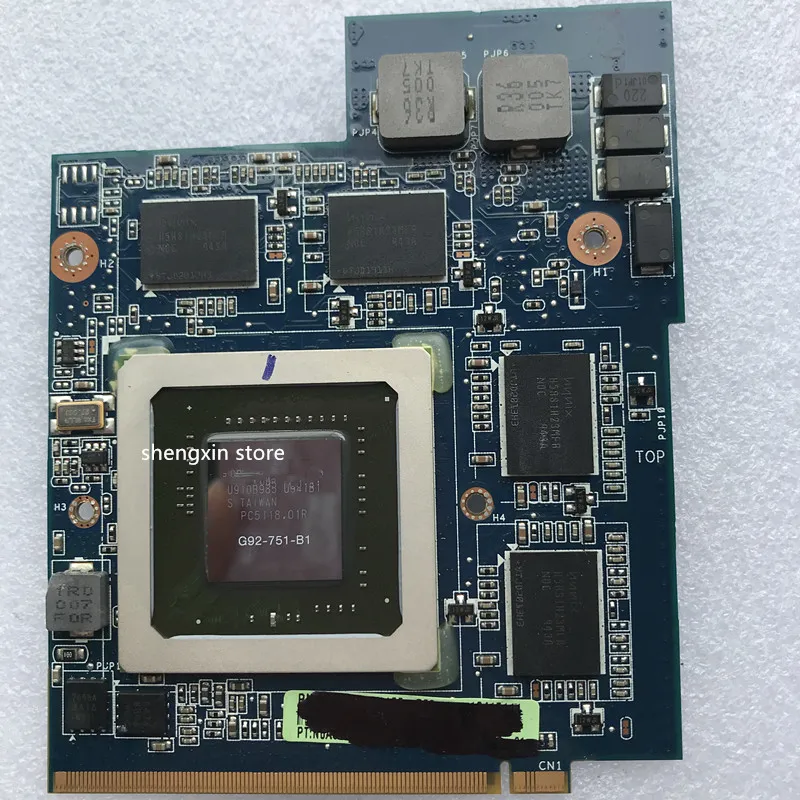 Видеокарта GTX 260M GTX260M 1 ГБ MXM VGA для ASUS G51J G61J G60J G60VX G51VX|Картридеры| |