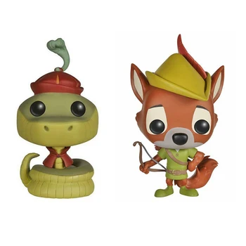 

Funko Pop Robin Hood Sir Hiss ROBIN HOOD PVC Action Figures Brinquedos Collection Model Toys for Children Gifts