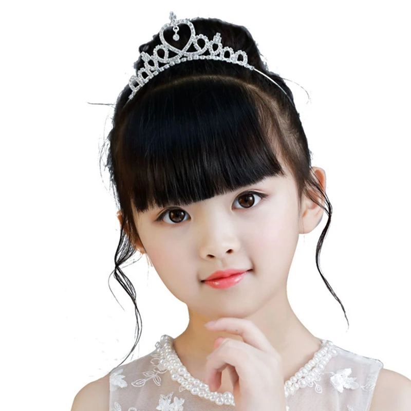 2019 детский головной убор корона принцессы ободок хрустальные свадебные