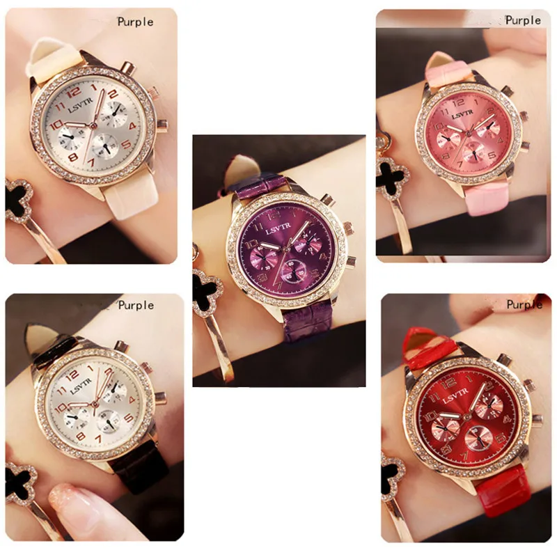 

2020 new rhinestone belt watch ladies watch fashion quartz waterproof ladies student watches
