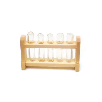 

1:12 Scale Dollhouse Miniature Experimental Test Tube Rack Decoration Accessorie