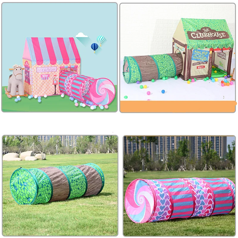 Child Toys Tents Kids Play Tent Boy Girl Princess Castle Indoor Outdoor Kids House Play Ball Pit Pool Playhouse