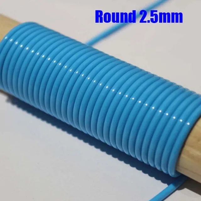 82 Types 10 Meters PE Flat Round Synthetic Rattan Material DIY Weaving Rope Knit Repair Furniture Bed Sofa Chair Table Basket 75