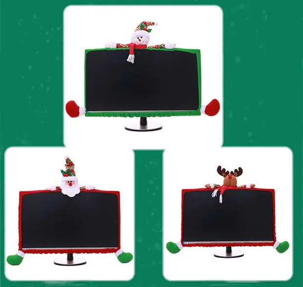 Christmas Computer Monitor Cover 