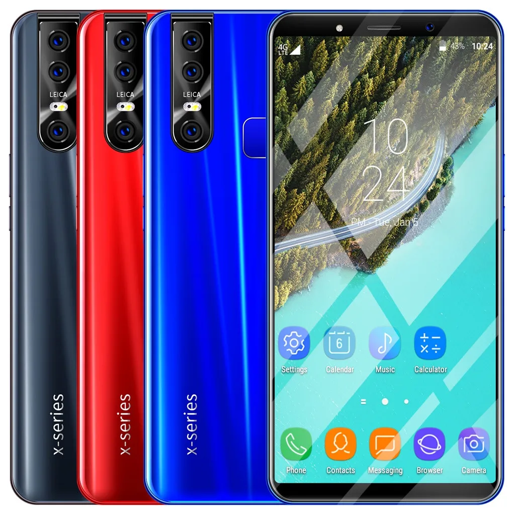 4 Самые продаваемые продукты 6,3 дюймовый смартфон wifi Bluetooth Android 9,1 1G 4ROM 3g мобильный телефон для Носимых устройств
