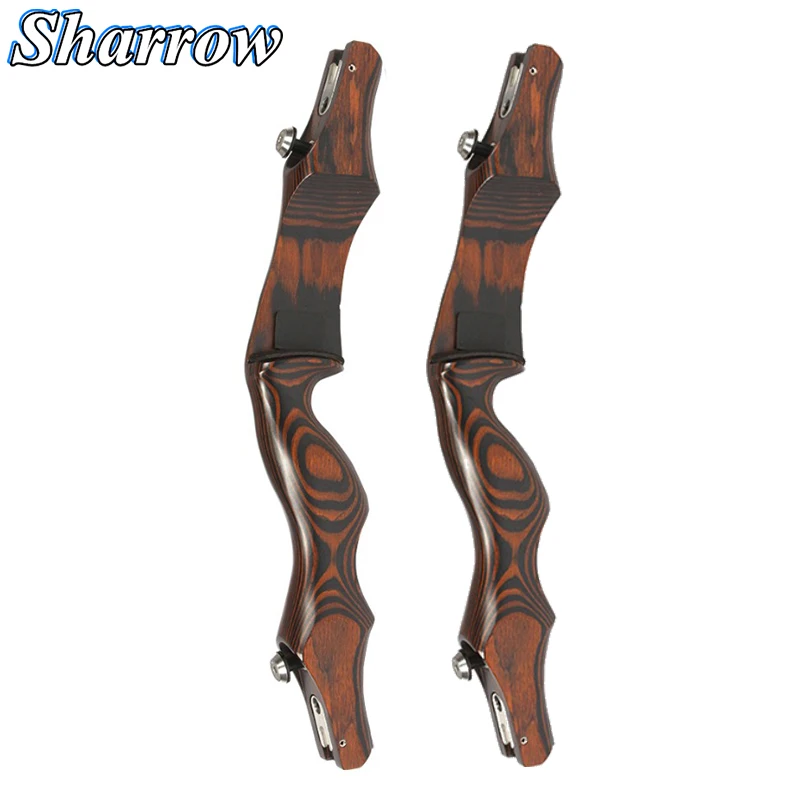 

19" Archery ILF Recurve Bow Riser Long Bow Handle American Hunting Right Hand for Target Bows and Arrows Shooting Hunting
