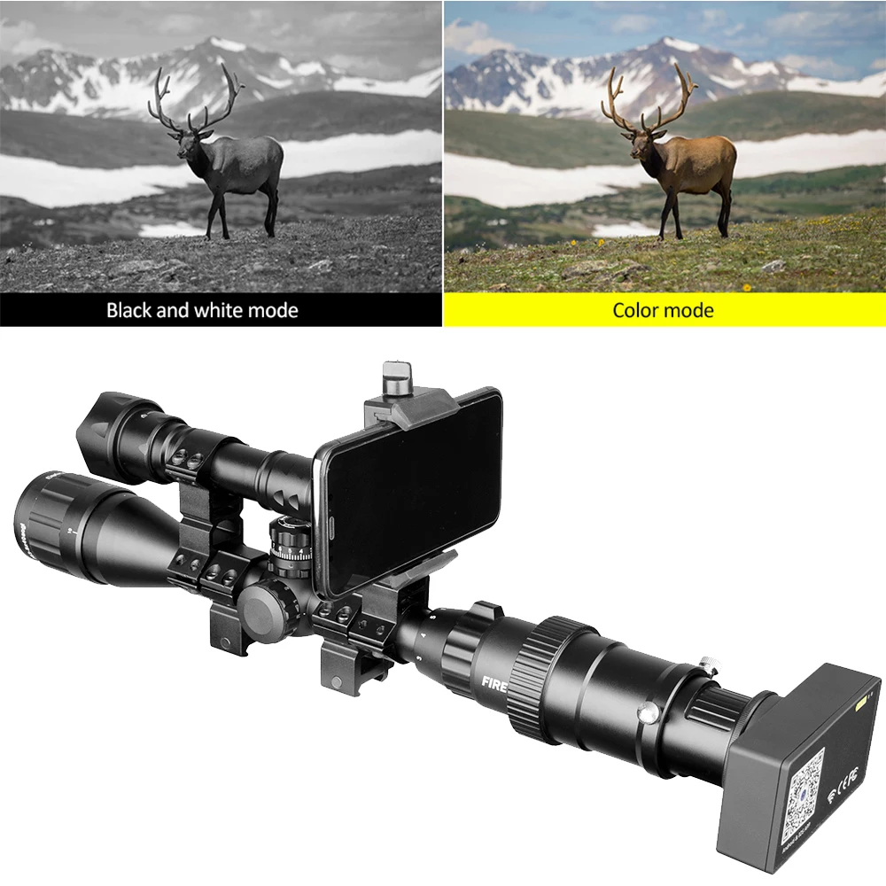 Wi Fi камера ночного видения прицел дневное ночное видение устройство на открытом