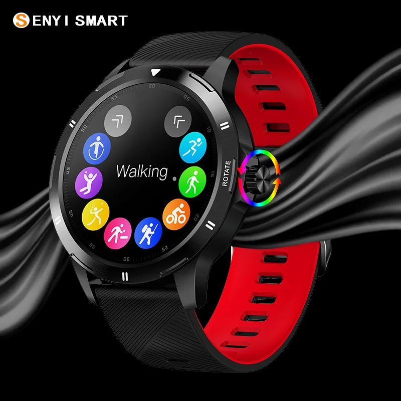 

2020 NEW Multi-Dial Smart Watch K15 Thermometer Fitness Tracker Heart Rate Monitor Smart Clock Men Women Smartwatch For Phone