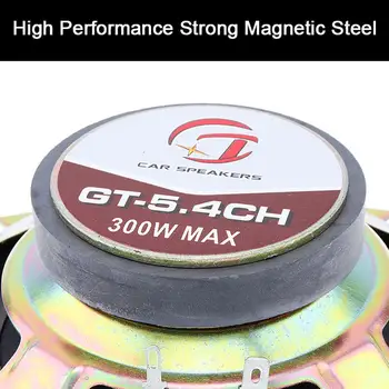 

300W 5 Inches Stereo Auto Speakers New Car Loudspeaker 2020 Music Coaxial Speaker Vehicle Door