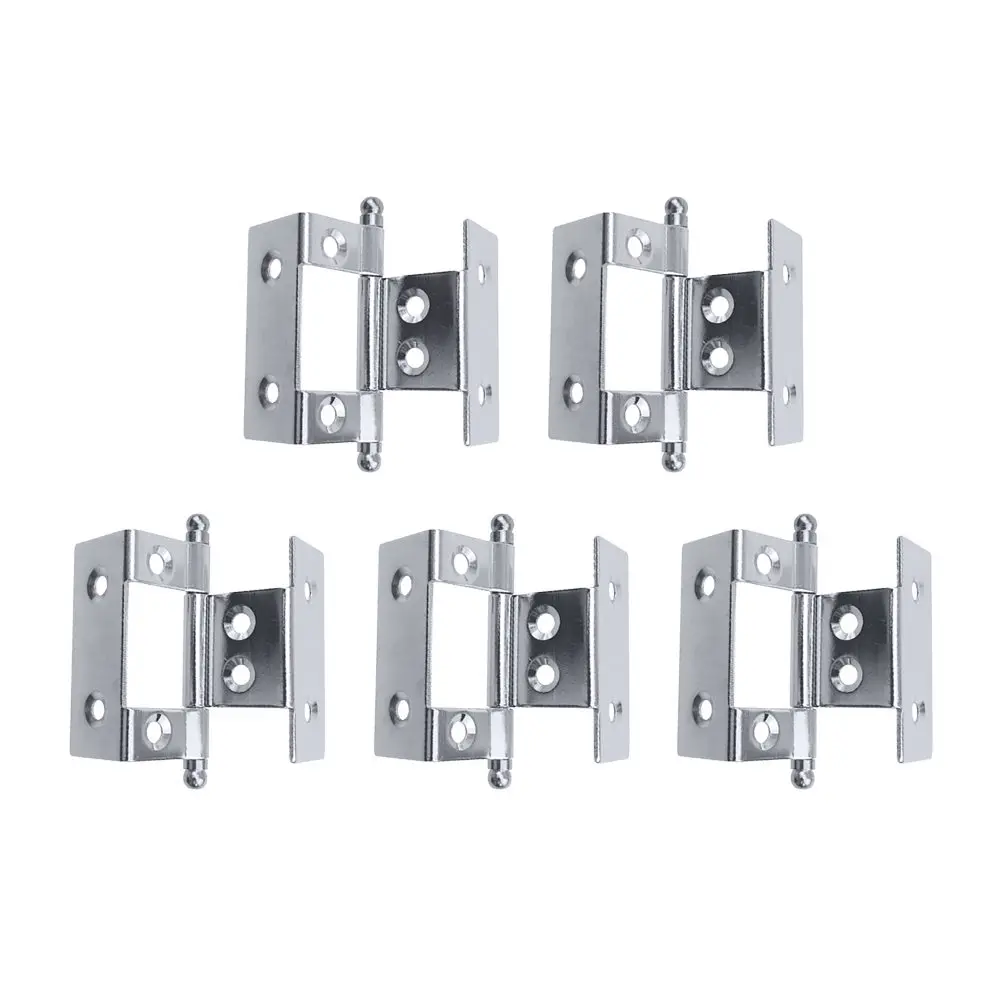 5 PCS/Set Four Fold Hinges Adjustable Wrap Door Hardware