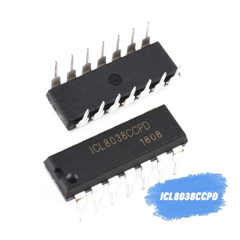 5pcs/lot ICL8038CCPD ICL8038 8038CCPD DIP-14 | Электронные компоненты и принадлежности