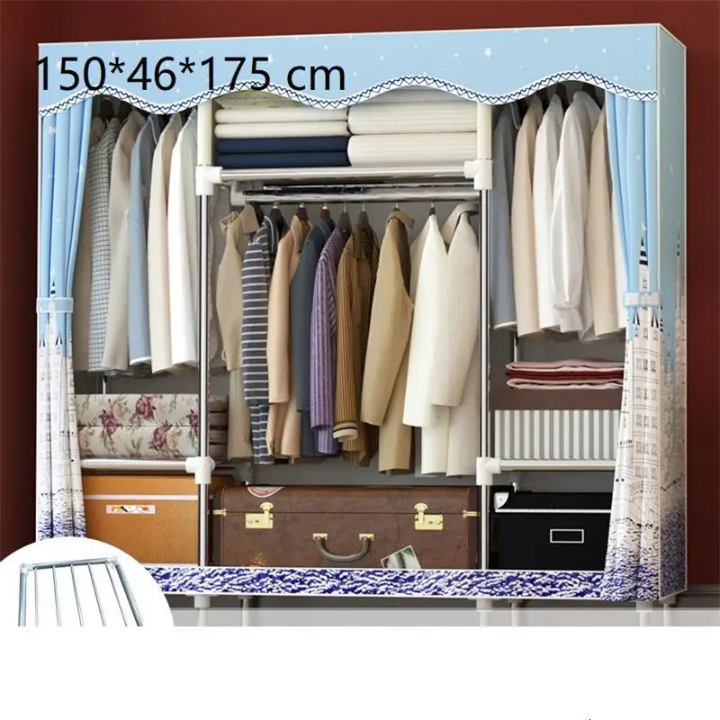MODEL O Для хранения Ropero Garderobe Ropa De Almacenamiento Armario Rangement Chambre Mueble Closet Guarda Roupa шкаф - Цвет: MODEL O