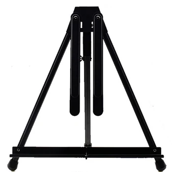 

Metal Sketch Easel Stand Foldable Tripod Easel Portable Adjustable Aluminum Alloy Easel Sketch Drawing for Artist Art Supplies