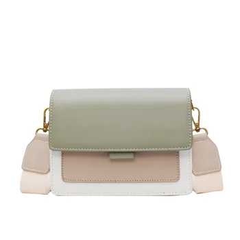 

Mini Leather Crossbody Bags For Women 2019 Green Chain Shoulder Messenger Bag Lady Travel Purses and Handbags Cross Body Bag