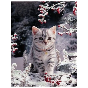 

Zooya 5D Diy Diamond Painting Full Square Diamond Embroidery Animals Cat Diamond Mosaic Daimond Painting Gift Handmake Jq505