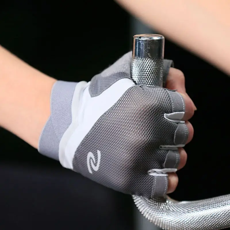 Многофункциональные прочные нескользящие перчатки для тренажерного зала, тренировки, велоспорта, спорта, дышащая сетка, практичные Перчатки для фитнеса, перчатки с полупальцами
