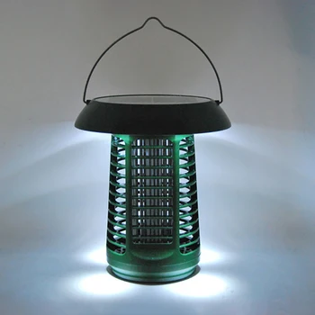 

Solar Mosquito Zapper Waterproof Solar Powered LED Light Pest Insect Killer