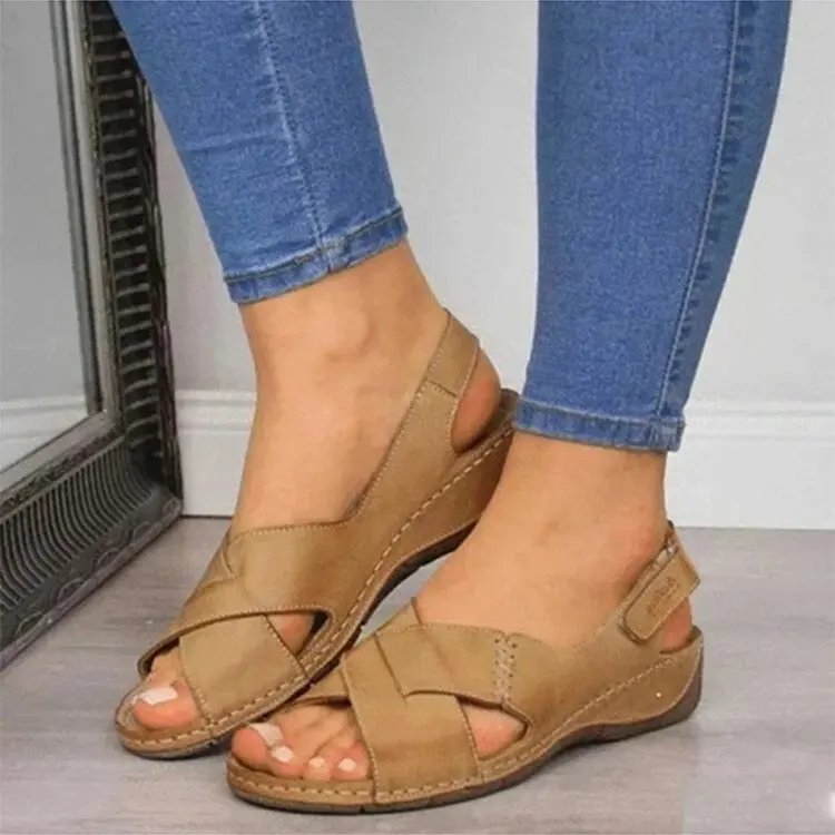 Sandalias ortopédicas Premium para mujer, Corrector de juanete, Sandalias para con zapatos de playa de mujer, Sandalias de arena cuña - AliExpress Calzado