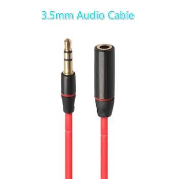 

3.5mm Audio Aux Cable Adapter Jack Auxiliary Audio Headphone Extension Cable Cord Line For Xiaomi MP3 MP4 Speaker TV PC TXTB1