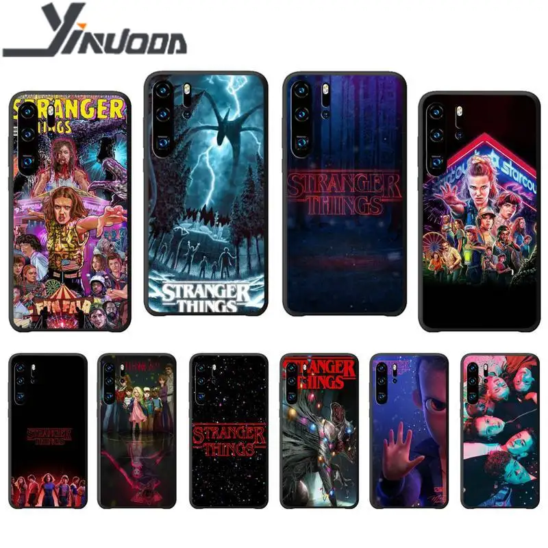 Роскошный чехол для телефона Yinuoda Stranger Things Huawei P20 P30 P40 Lite Pro P Smart Z 2019 силиконовый |