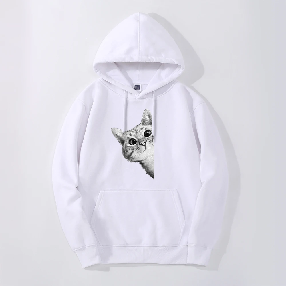 Cat mens hoodie Clearance
