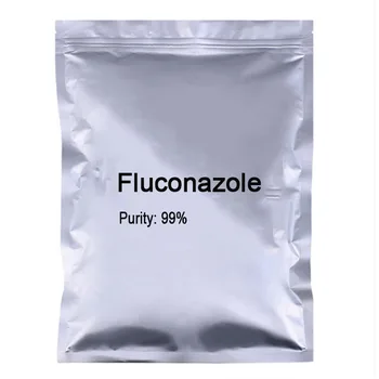 

100g/300g/500g Fluconazole Purity: 99% C13H12F2N6O Mol. wt：306.2708 CAS : 86386-73-4