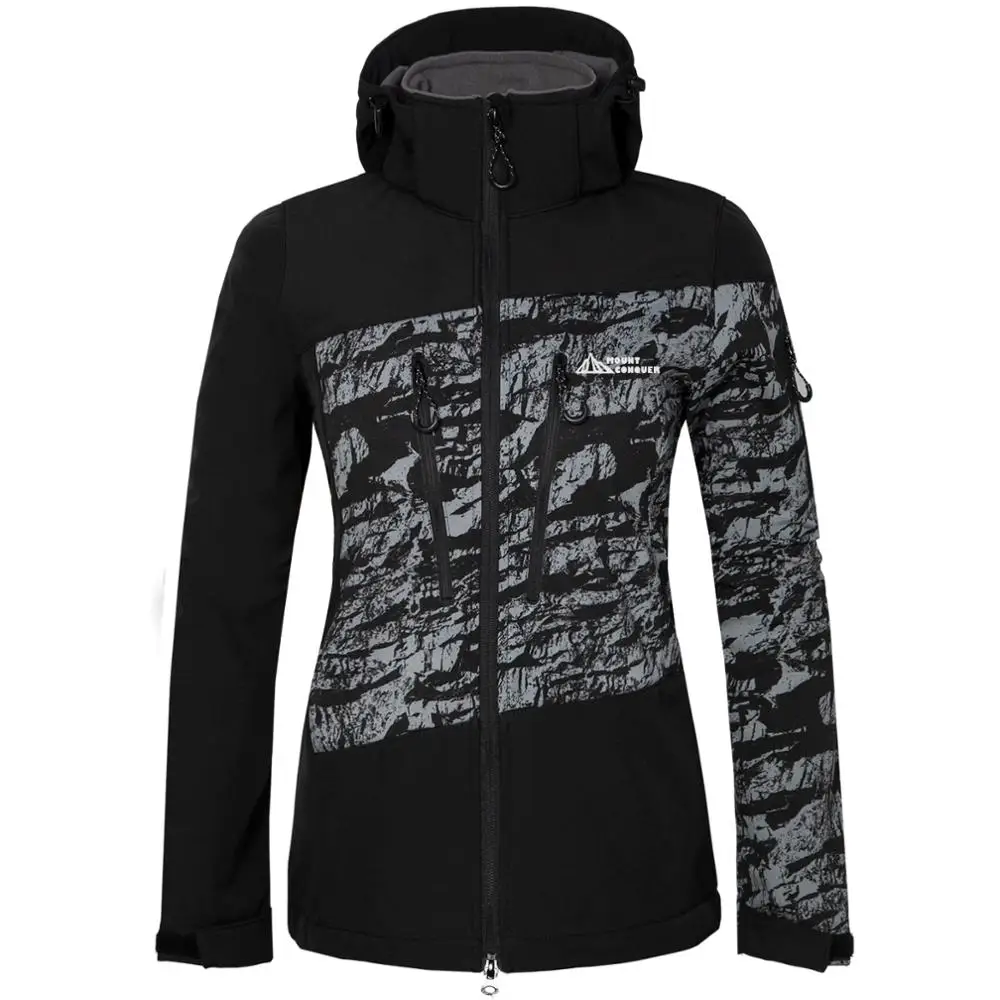 Новая мужская уличная спортивная куртка для туризма для туристического похода Рыбалка ветроустойчивый Влагоустойчивый термический одежда s-xxxl - Цвет: Черный