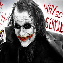 Пользовательские фото, 5D DIY Алмазная вышивка Бэтмен фильм Джокер Полный Алмазная Картина Вышивка крестом горный хрусталь мозаика дома