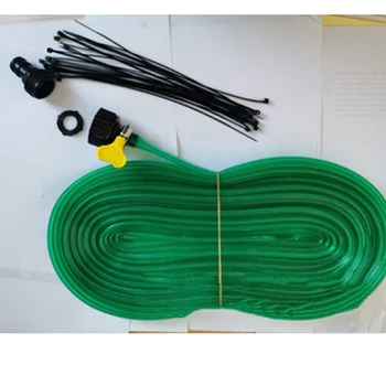 

Water pipe garden lawn sprinkler pipe trampoline sprinkler nozzle tube with 3/4 American backlash 12 meters plus accessories